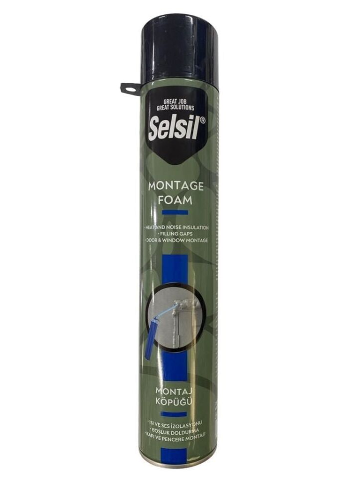 Selsil Selfoam Poliüratan Montaj Köpüğü 600 Gr
