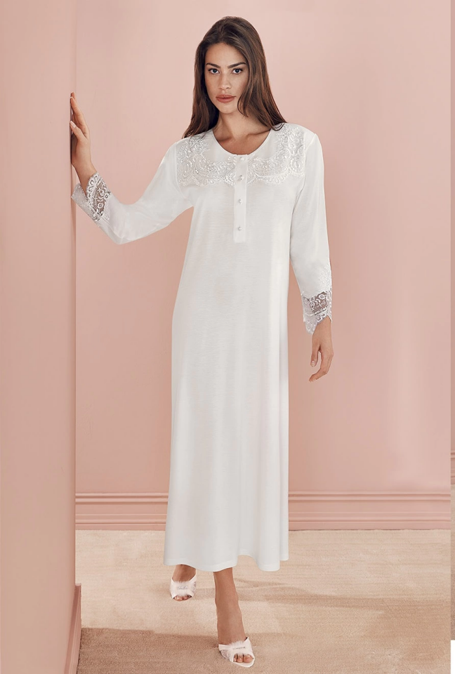 Espuar 737 Penye Uzun Gecelik Sabahlık Takım