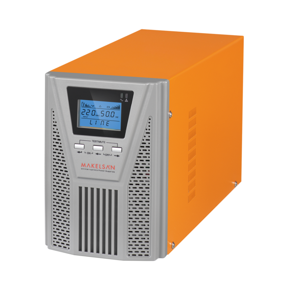 MAKELSAN Powerpack SE 1 KVA Online UPS(2x9A Akü)