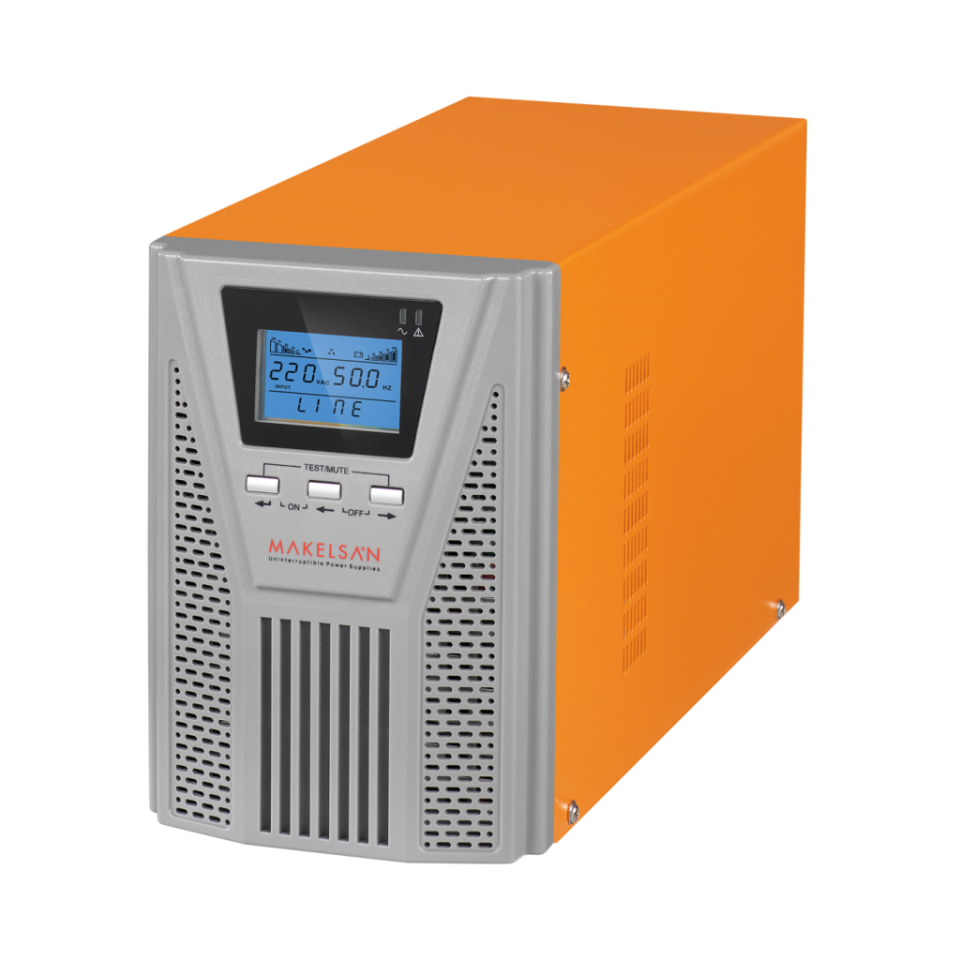 MAKELSAN Powerpack SE 1 KVA Online UPS(2x7A Akü)