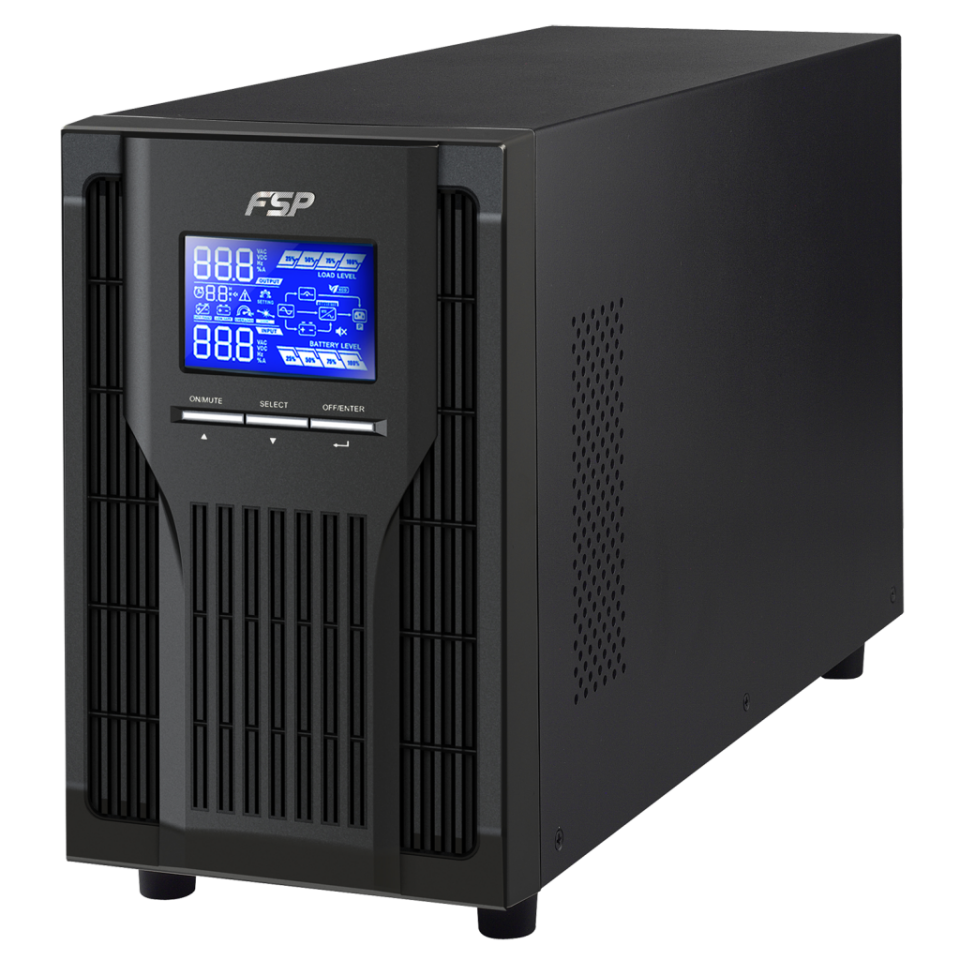 FSP Champ1K 1KVA Online UPS (2x9A Akü)
