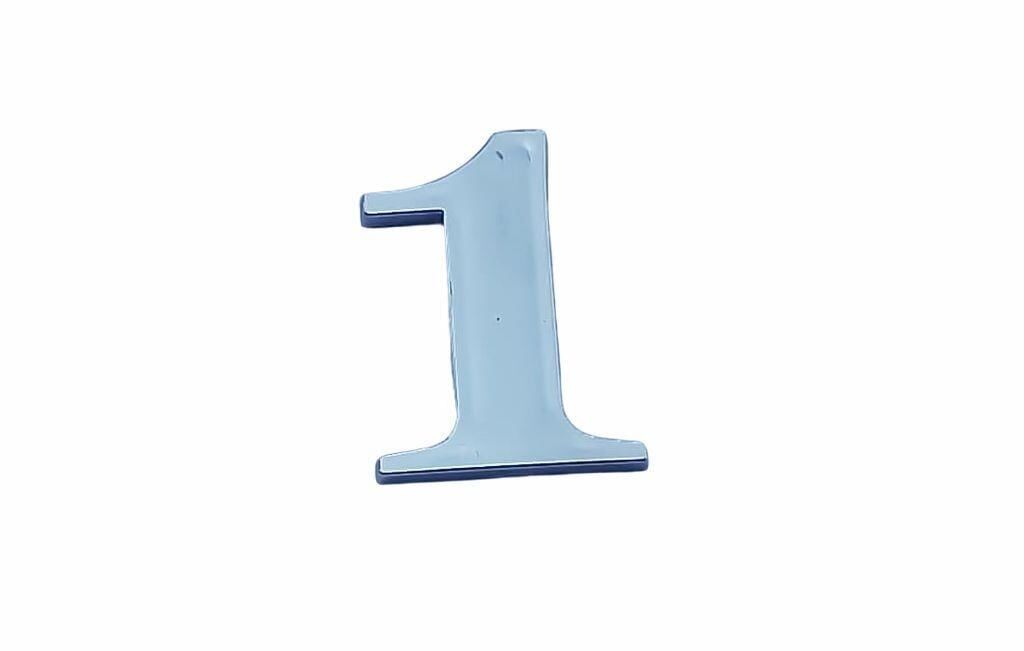 Cemax Villa Boy 1 Rakamı 8,5 Cm Yapışkanlı