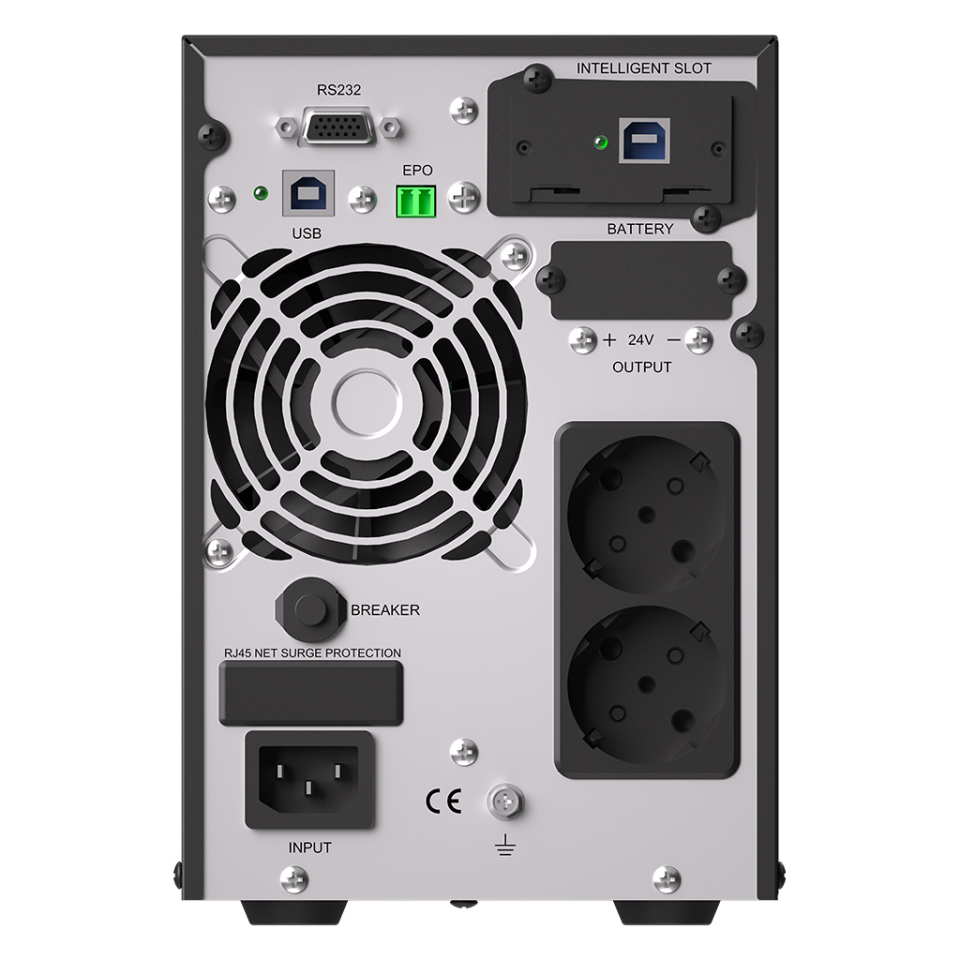 TESCOM NeoLine 1000, 1 KVA Online 1F/1F UPS,  (900040313) (2x7A Akü)