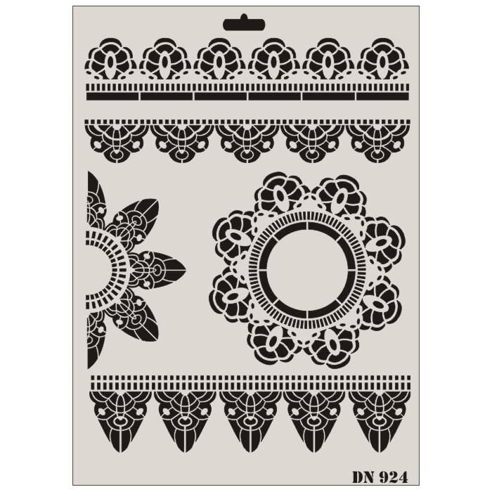 Rich Dantel Seri Dn924 Stencil 35X25 Cm