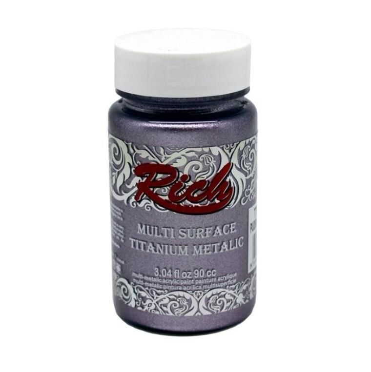 Rich Multi Surface Titanium 2576 Pudra Mor Metalik 90 Cc
