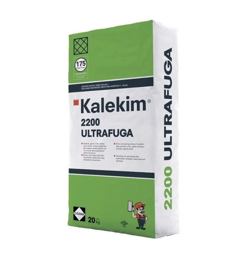 Ennalbur Kalekim Ultra Fuga 2280 Saten Gri 20 Kg