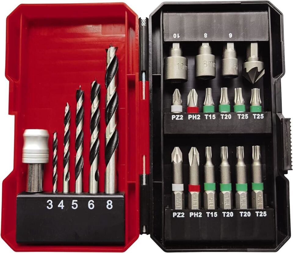 Einhell TeCd 18/45 3X Li̇I +22 (1X2,0 Ah) Akülü Vidalama Set