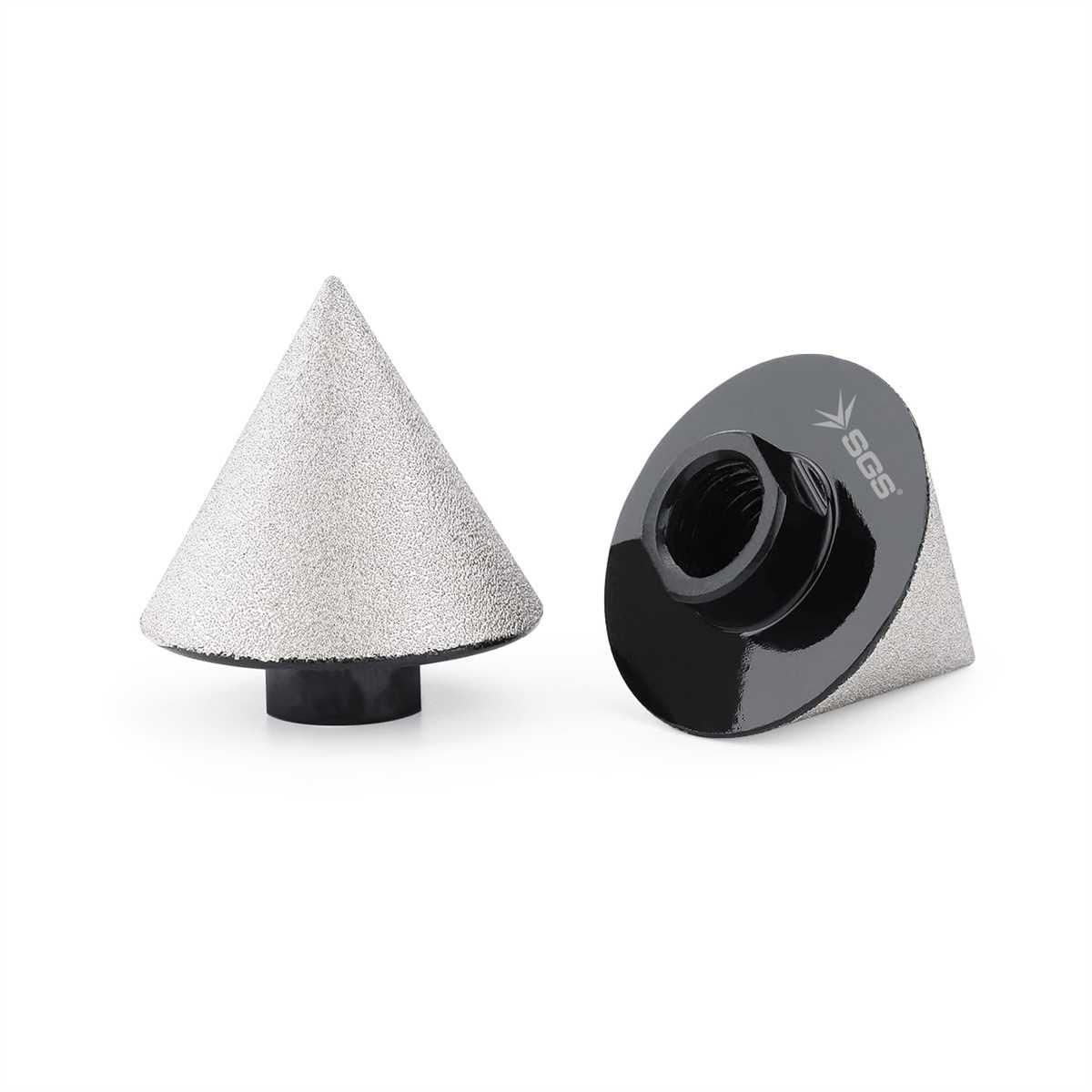 Sgs 2767 Mermer Granit Konik Delme Panç M14  375 Mm