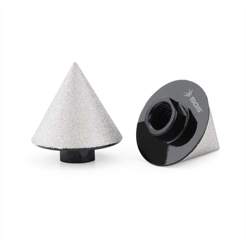 Sgs 2767 Mermer Granit Konik Delme Panç M14  375 Mm