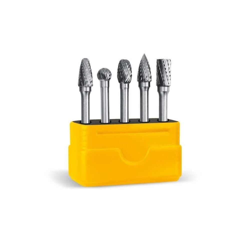 Sgs 2156 Karbür Freze Seti 8 Mm 5 Parça