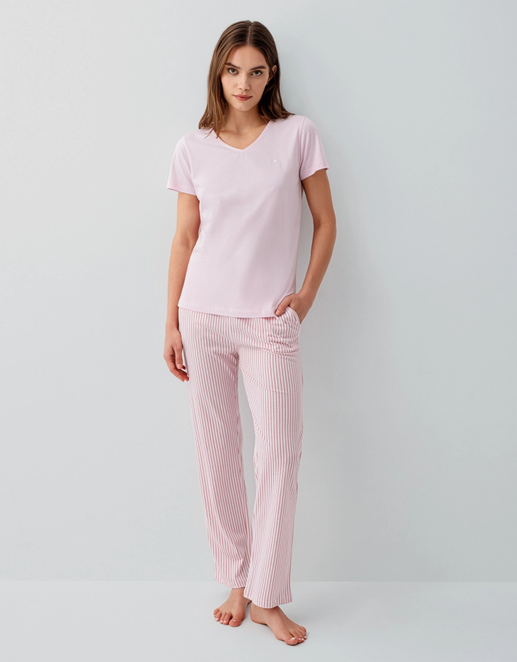 Pierre Cardin 9202-S Kısa Kol Pijama Takımı
