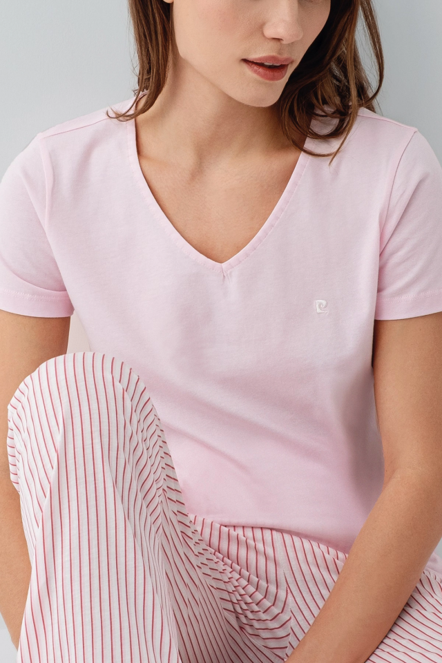 Pierre Cardin 9202-S Kısa Kol Pijama Takımı