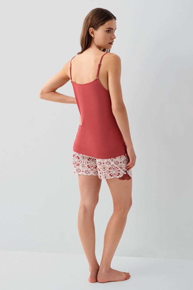 Pierre Cardin 9197-S Askılı Şort Takım