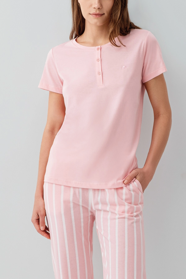 Pierre Cardin 9151-S Kısa Kol Kapri Takım