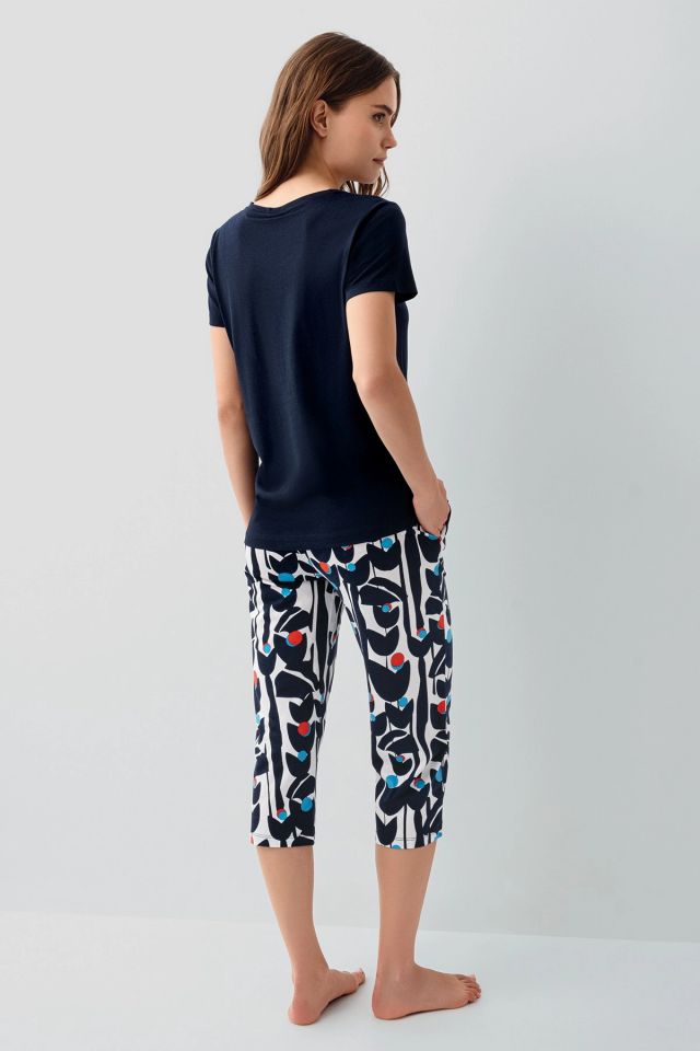 Pierre Cardin 9161-S Kısa Kol Kapri Takım