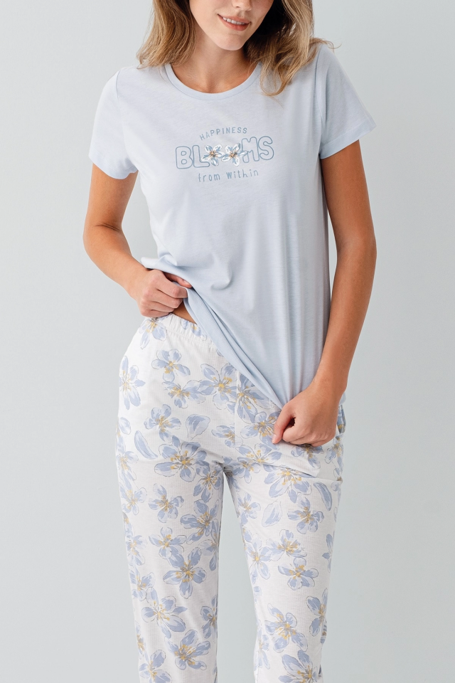 Arnetta 3622-S Kısa Kol Pijama Takımı