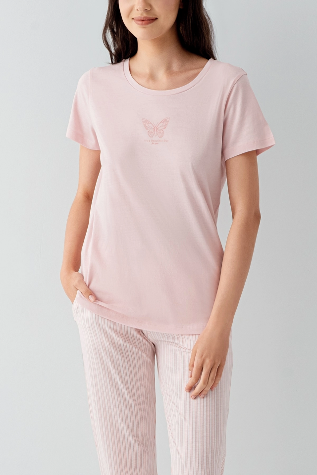 Arnetta 3593-S Kısa Kol Pijama Takımı