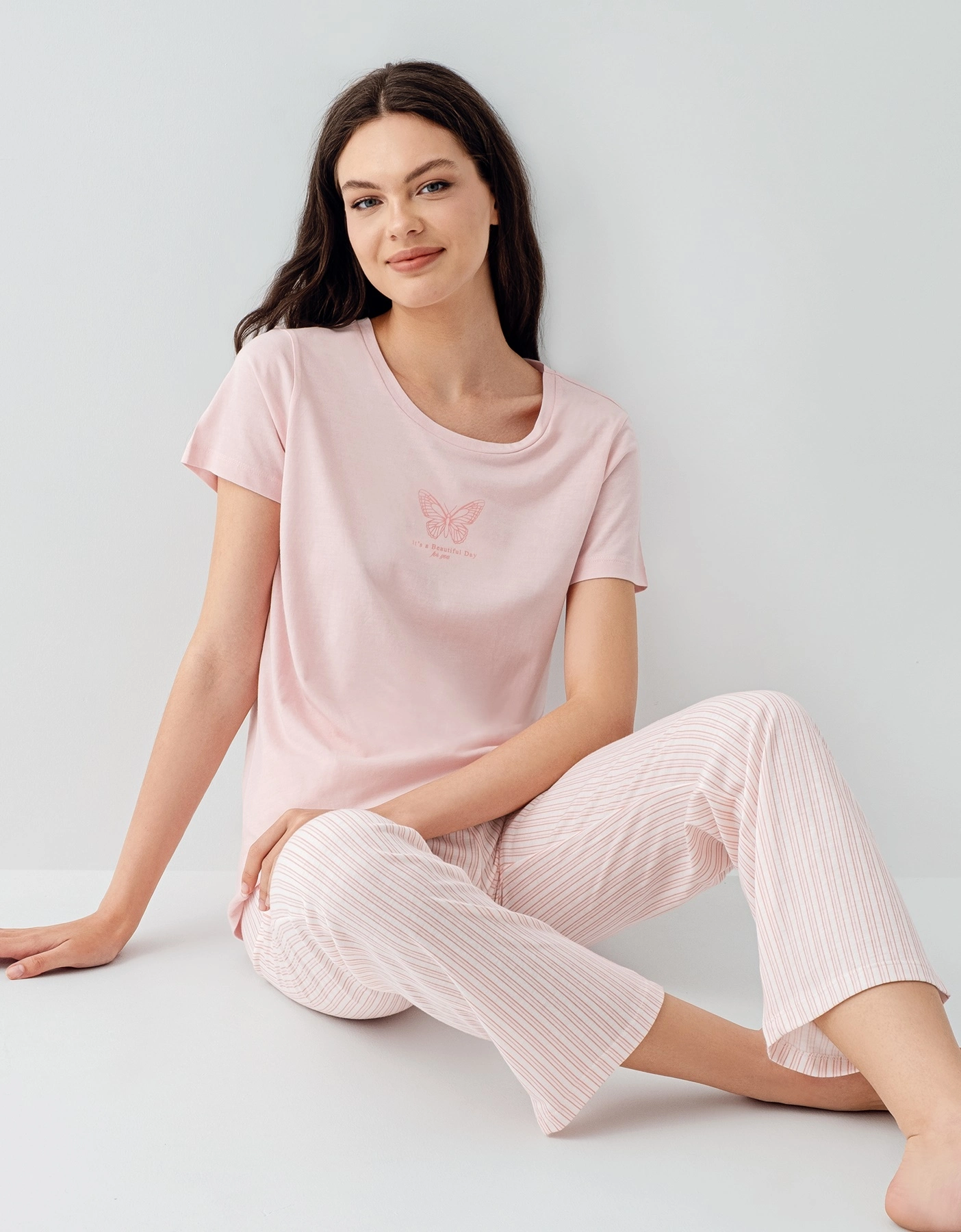 Arnetta 3593-S Kısa Kol Pijama Takımı