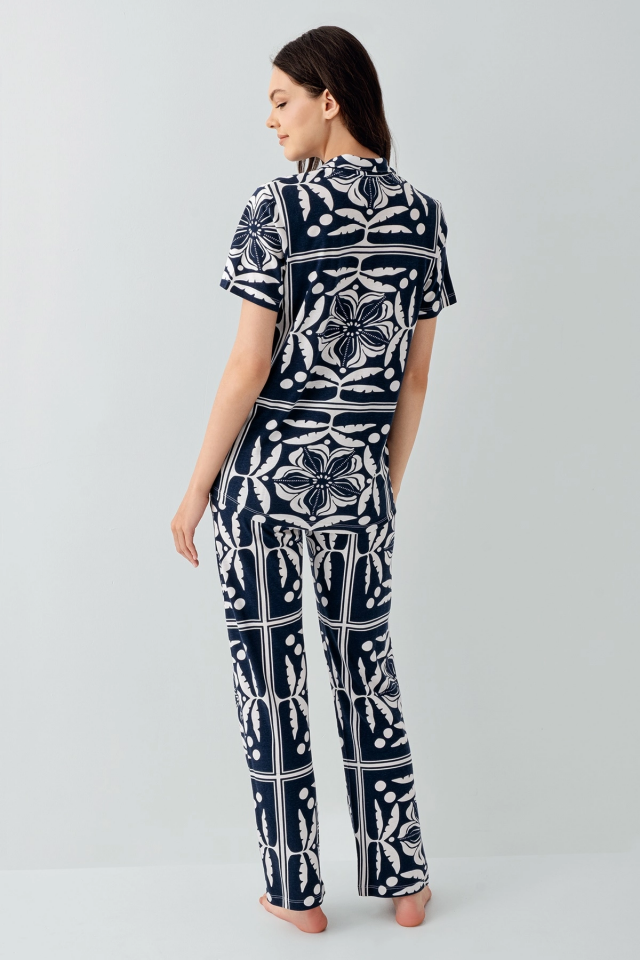 Arnetta 3567-S Kadın Gömlek Pijama Takım