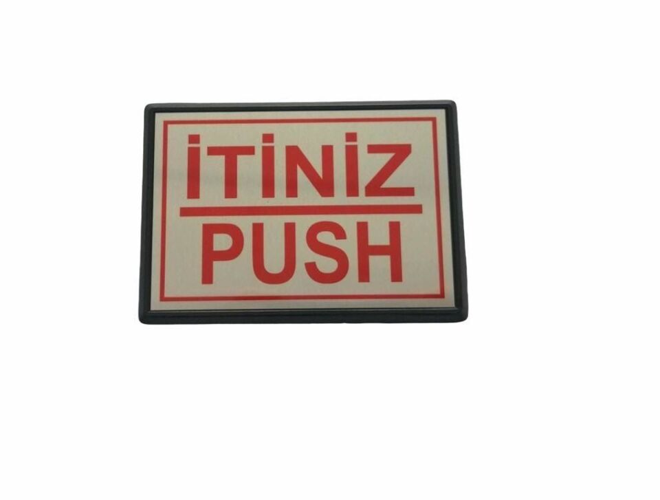 Cemax Yönlendirme Büyük İtiniz (Push) 13X8,5 Cm