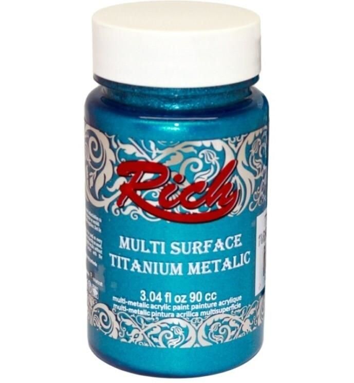 Rich Multi Surface Titanium 2572 Turkuaz Metalik 90 Cc