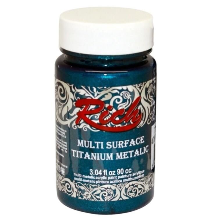 Rich Multi Surface Titanium 2570 Antik Turkuaz Metalik 90 Cc