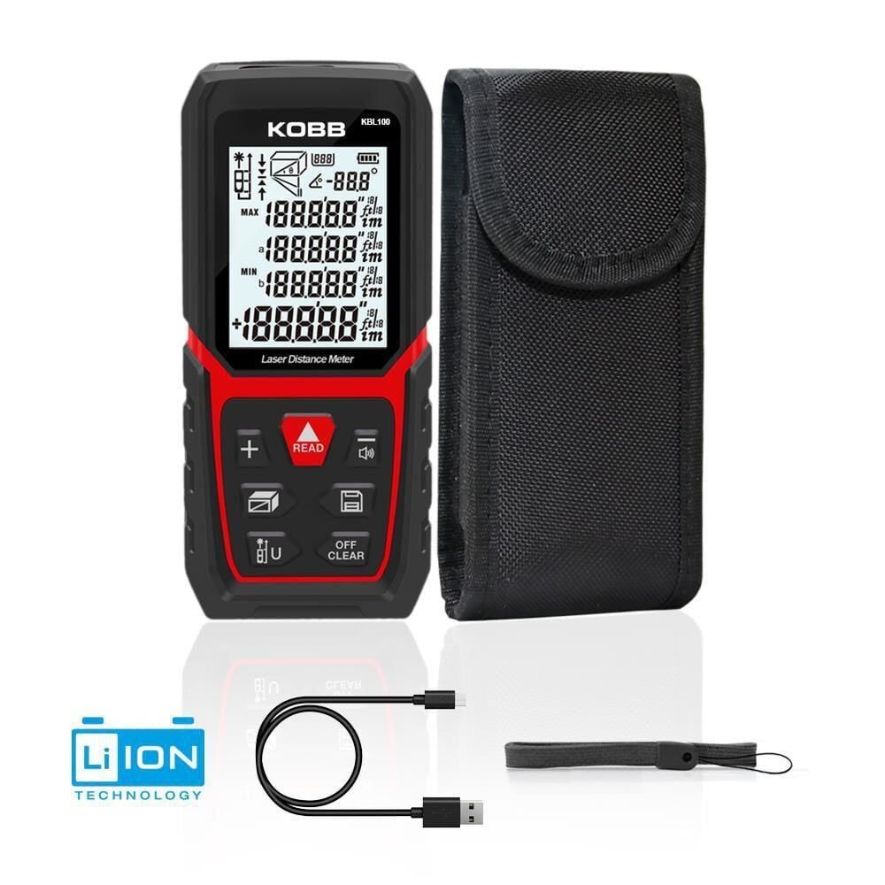 Kobb Kbl100 100 Metre LiIon Şarjlı Lazer Metre