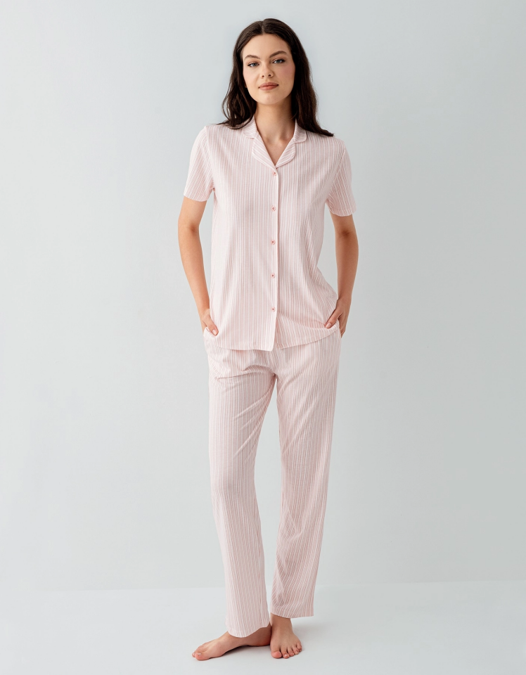 Arnetta 3594-S Kadın Gömlek Pijama Takım