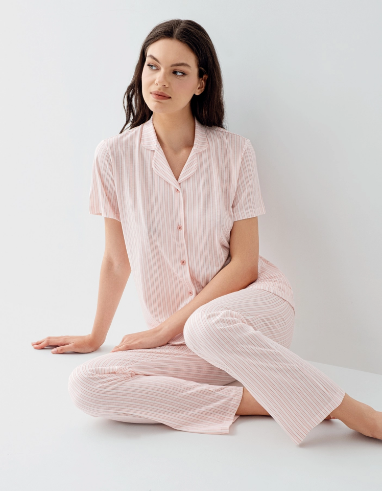 Arnetta 3594-S Kadın Gömlek Pijama Takım