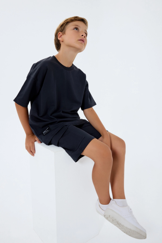 RolyPoly 3765-2 Erkek Çocuk Kargo Bermuda Takım