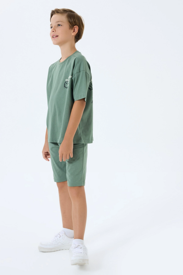 RolyPoly 3758-G Erkek Garson Bermuda Takım