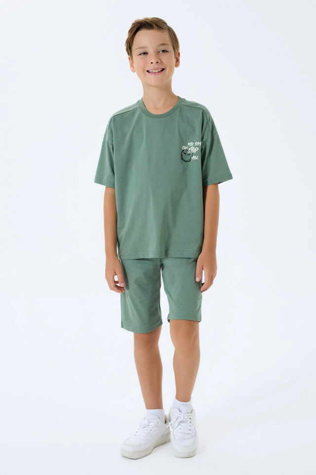 RolyPoly 3758-G Erkek Garson Bermuda Takım