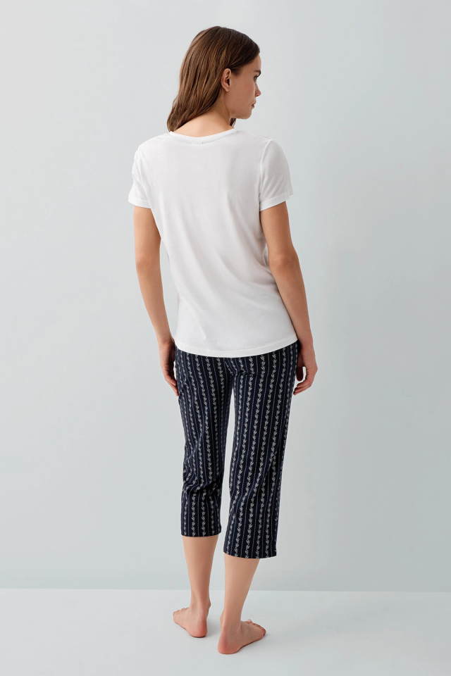 Pierre Cardin 9207-X Kadın Battal Kapri İkili Takım