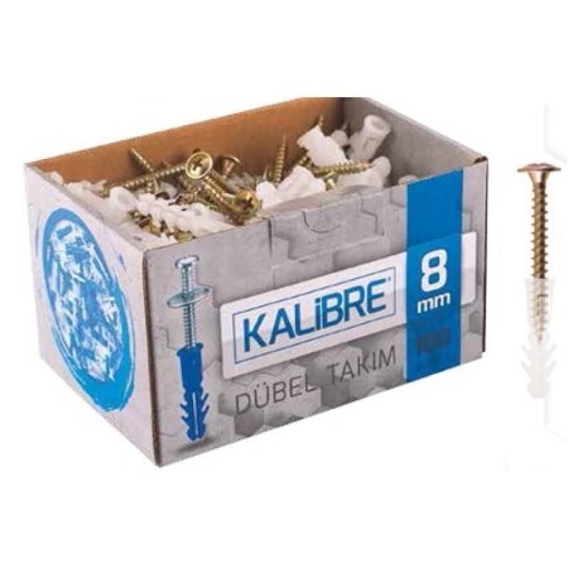 Made 8 Mm Kalibre Dubel Set