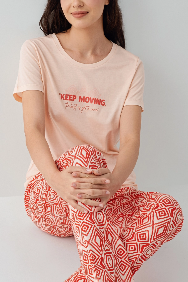 Arnetta 3611-X Kadın Kısa Kol Pijama Takım