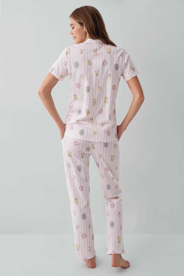 RolyPoly 3809-S Kadın Gömlek Pijama Takım