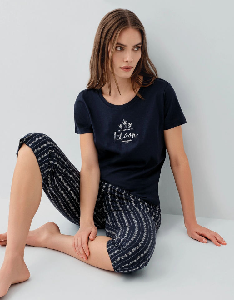 Pierre Cardin 9207-S Kadın Kapri İkili Takım