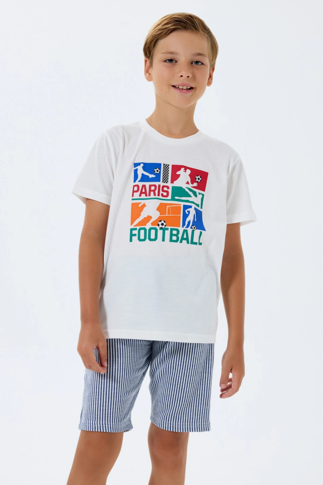 RolyPoly 3755-2 Erkek Çocuk Bermuda Takım