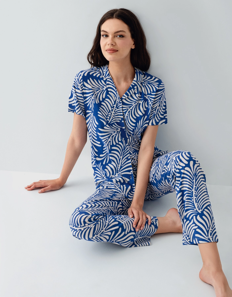 Arnetta 3607-S Kadın Gömlek Pijama Takım