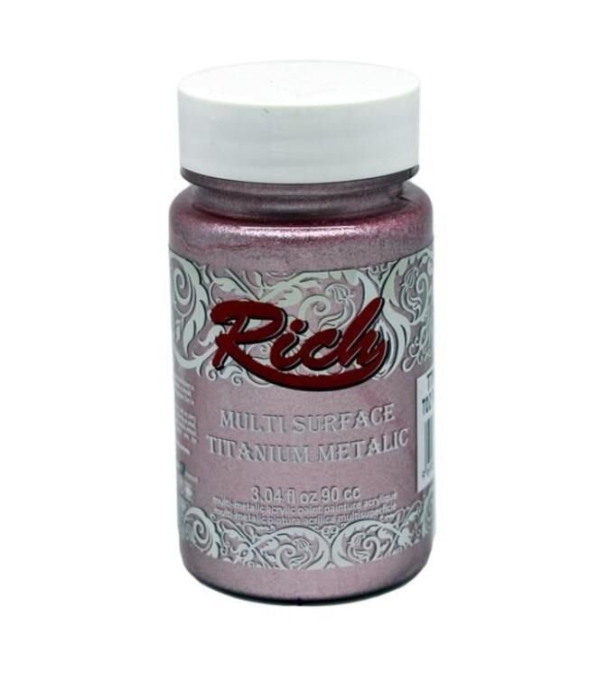 Rich Multi Surface Titanium 2556 Toz Pembe Metalik 90 Cc