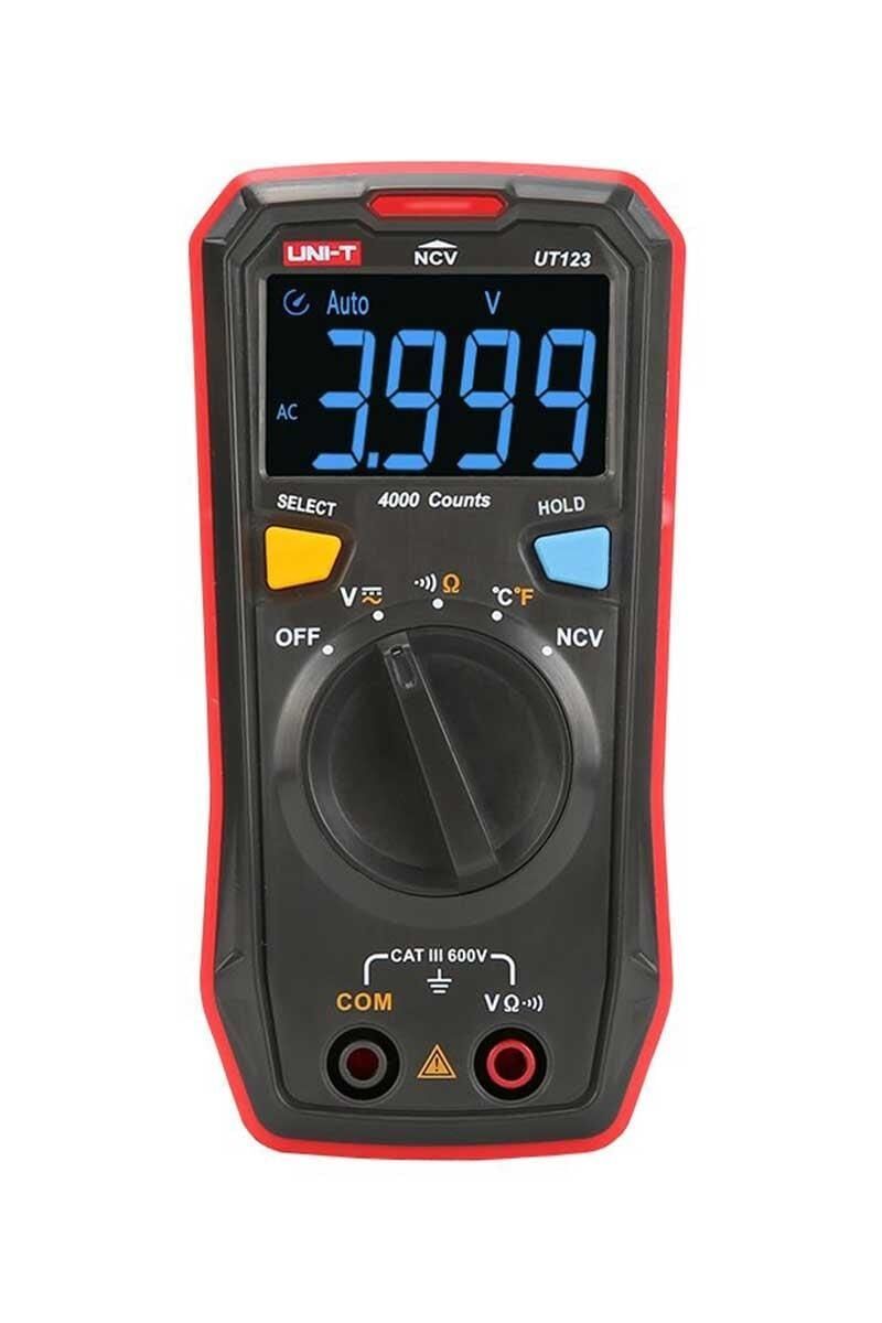 UniT Ut123 Cep Tipi Dijital Led Ekranlı Multimetre