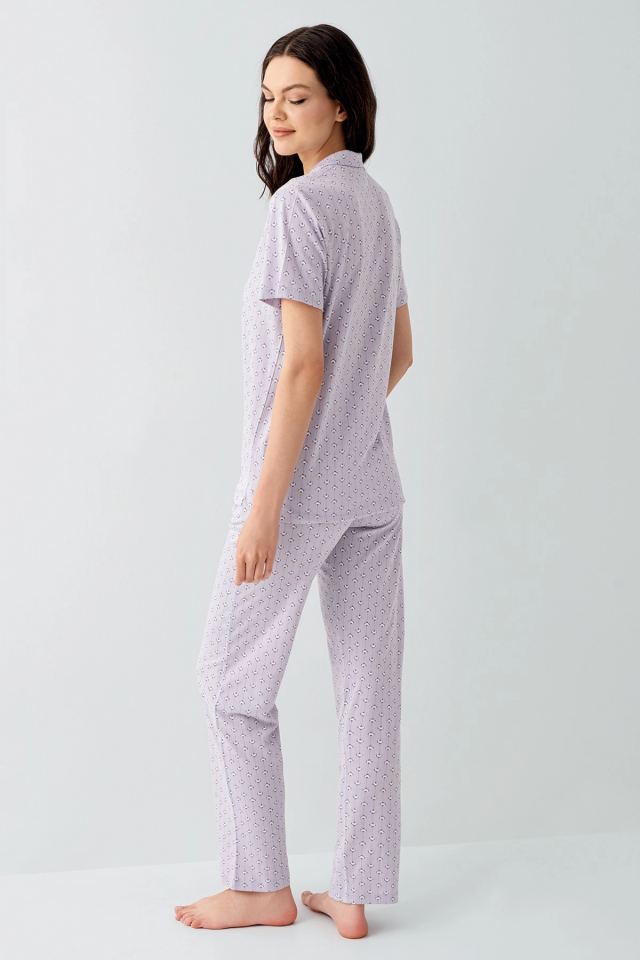 Arnetta 3552-S Kadın Gömlek Pijama Takım
