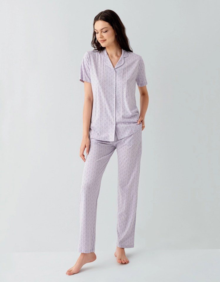Arnetta 3552-S Kadın Gömlek Pijama Takım
