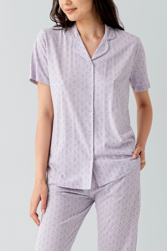 Arnetta 3552-S Kadın Gömlek Pijama Takım