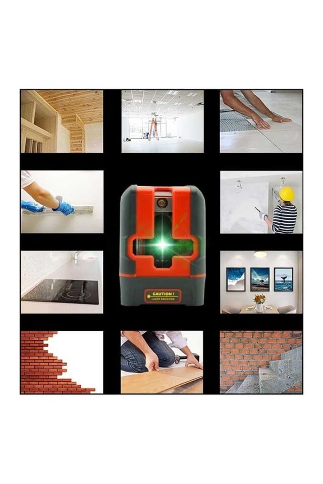 UniT Lm570LdIı Yeşil Çizgi Lazer Hizalama Cihazı 10 Metre