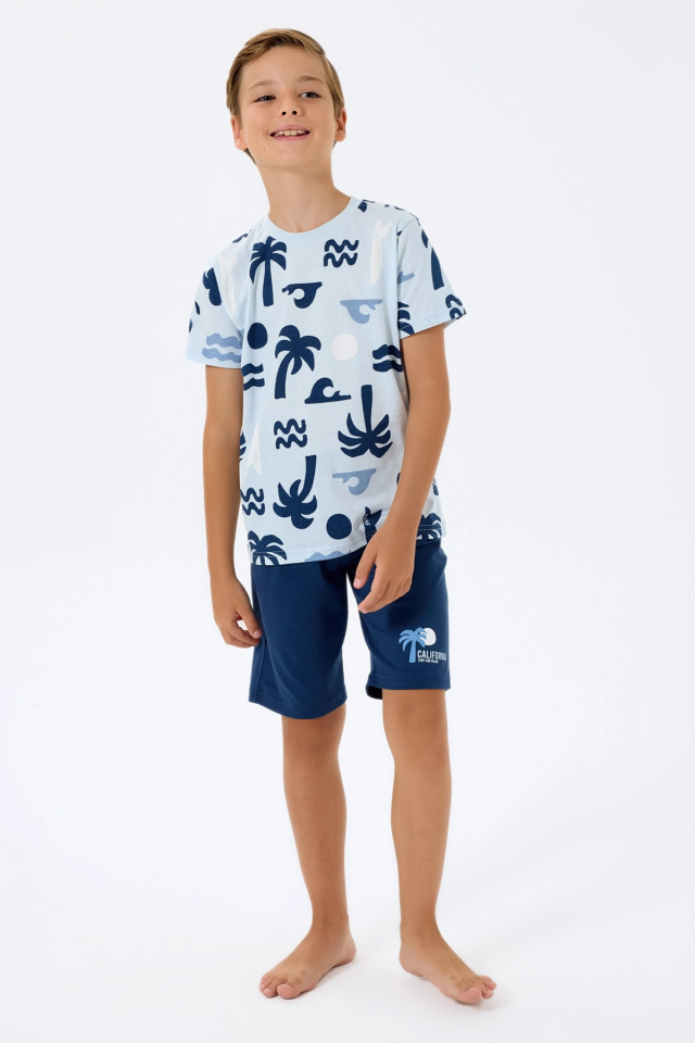 RolyPoly 3754-2 Erkek Çocuk Pijama Takımı