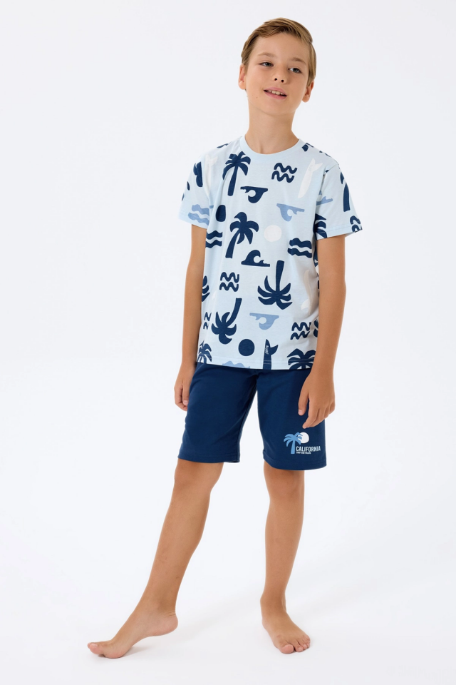 RolyPoly 3754-2 Erkek Çocuk Pijama Takımı