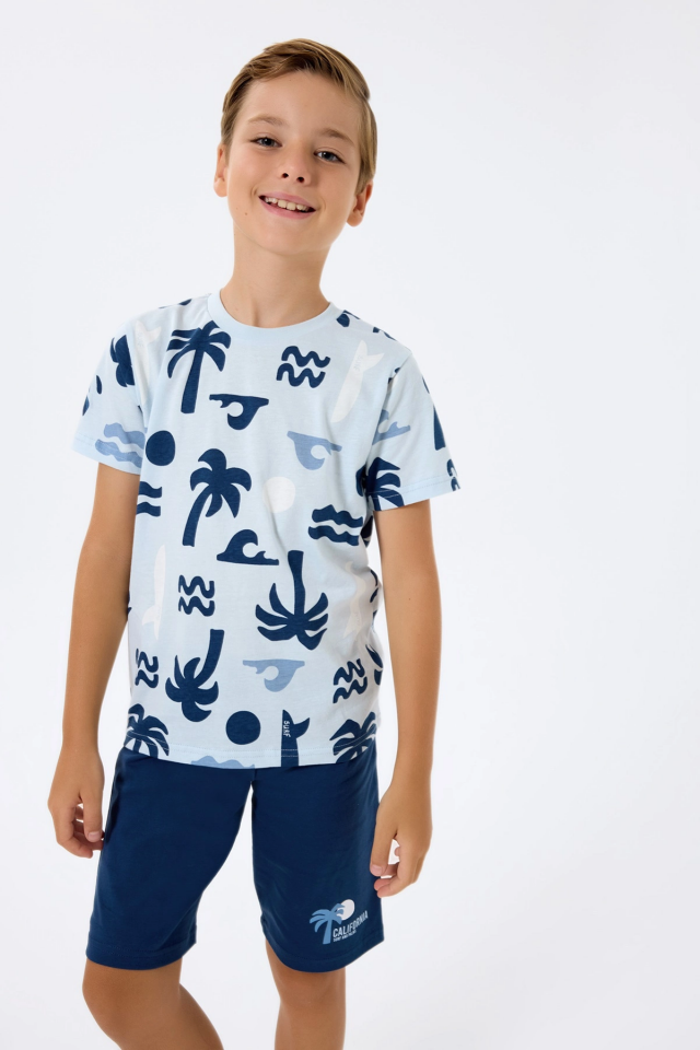 RolyPoly 3754-2 Erkek Çocuk Pijama Takımı