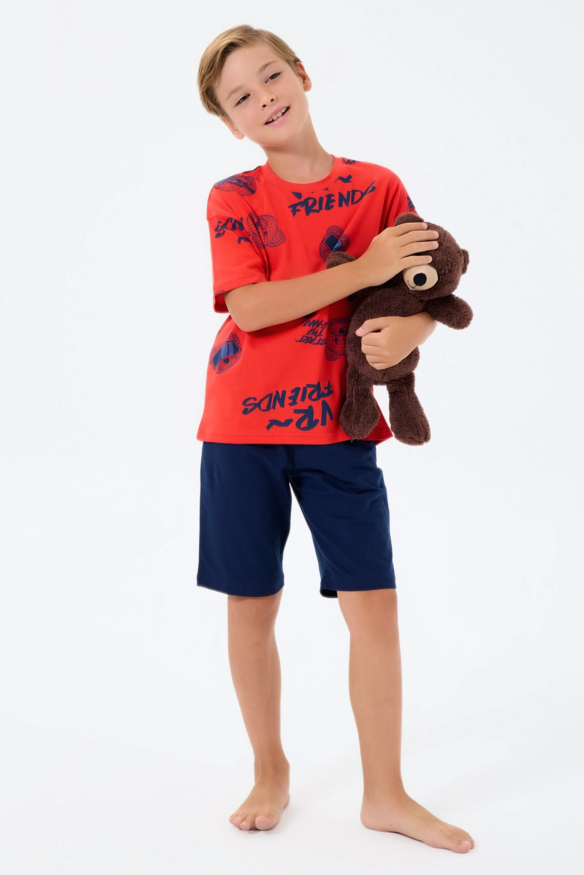 RolyPoly 3751-2 Erkek Çocuk Bermuda Takım