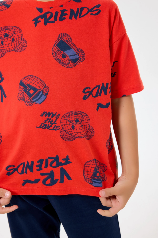 RolyPoly 3751-2 Erkek Çocuk Bermuda Takım